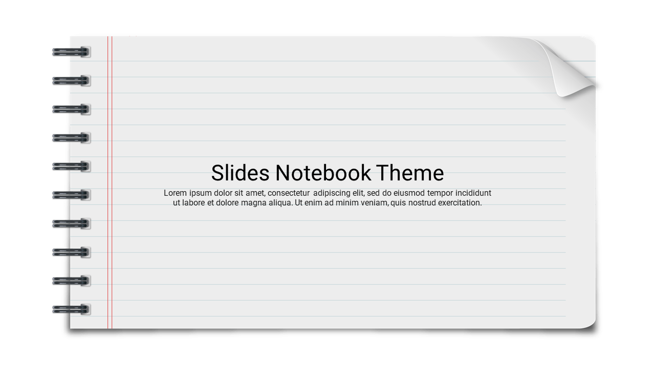 Free - Google Slides and PowerPoint Templates in Notebook Theme 